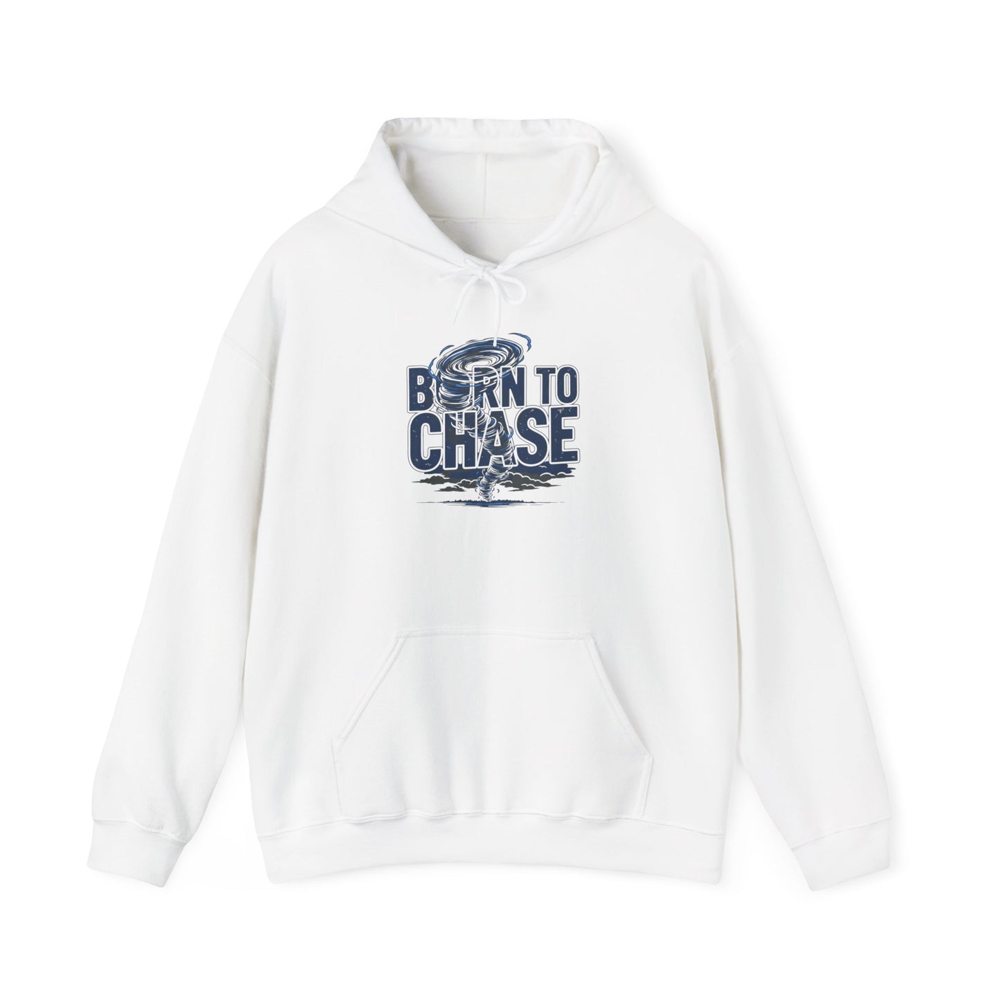 Hoodie — "Born to Chase" Storm Chaser Graphic Pullover