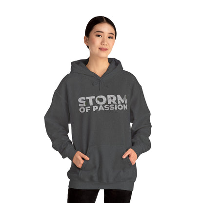 Storm of Passion Hoodie — Graphic Text Pullover for Storm of Passion fans