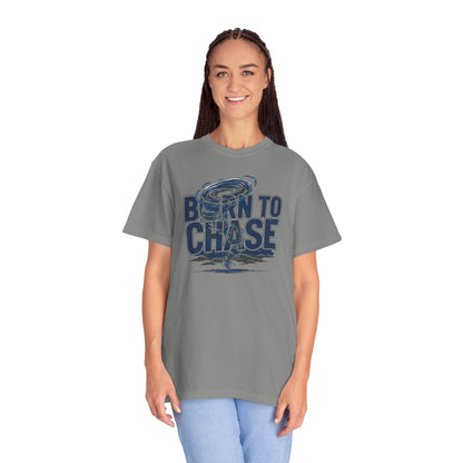 Born to Chase Unisex Garment-Dyed T-shirt
