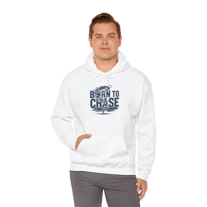 Hoodie — "Born to Chase" Storm Chaser Graphic Pullover