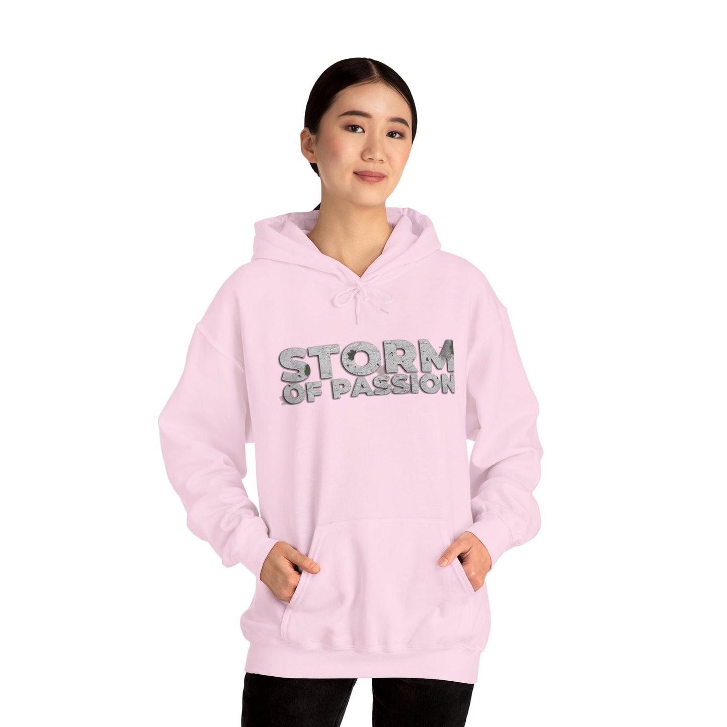 Storm of Passion Hoodie — Graphic Text Pullover for Storm of Passion fans