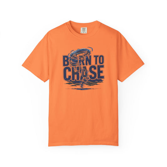 Born to Chase Unisex Garment-Dyed T-shirt