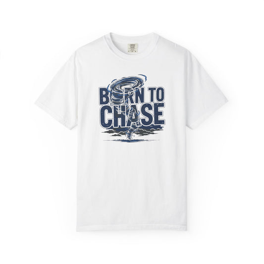 Born to Chase Unisex Garment-Dyed T-shirt