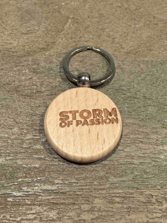 SOP Wooden Keychain